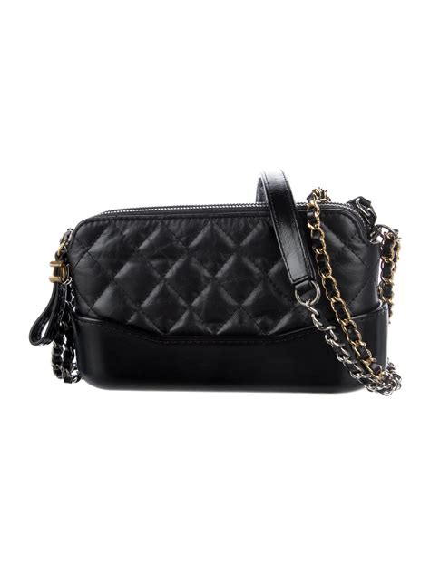 chanel gabrielle clutch with chain size|chanel gabrielle leather purse.